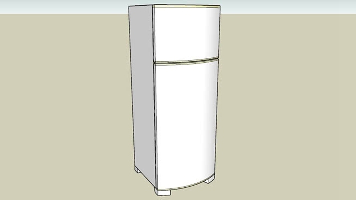 冰箱 草图大师模型