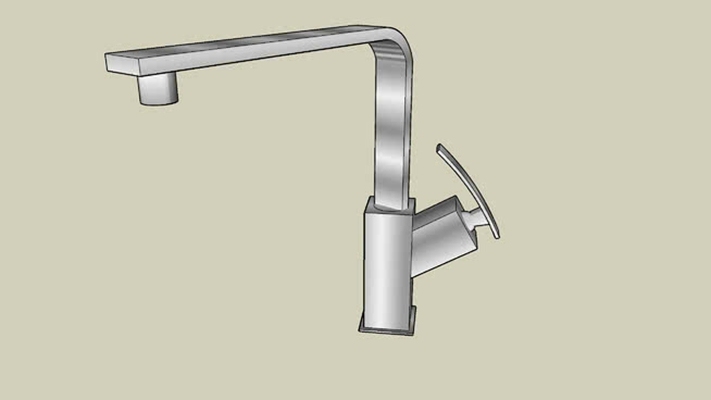 水龙头 草图大师模型