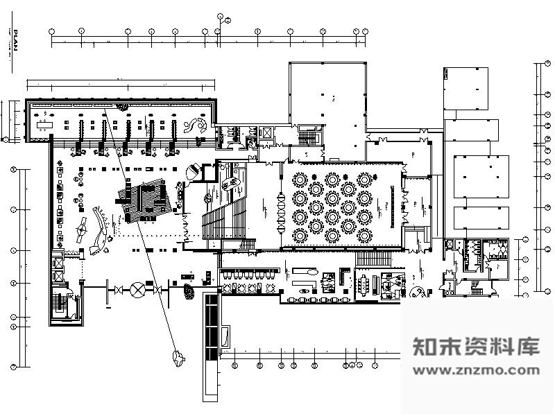 施工图南京国际建筑艺术中心餐饮区施工图含效果