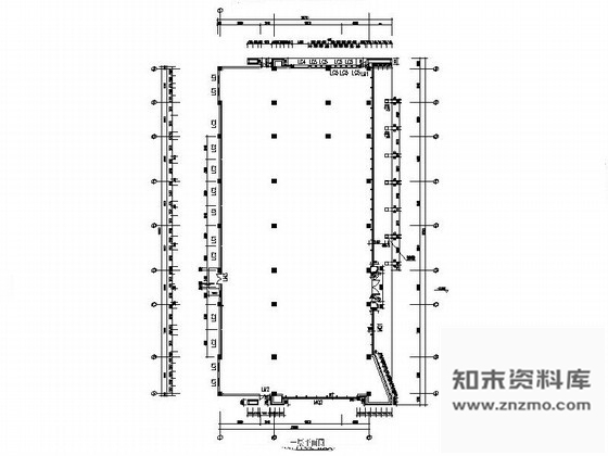 施工图知名广场售楼处装修图