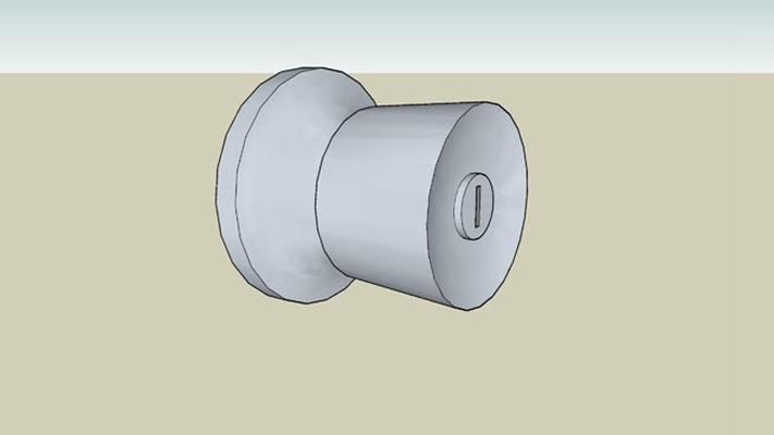 门锁 草图大师模型