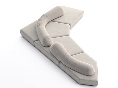 异形模块化沙发