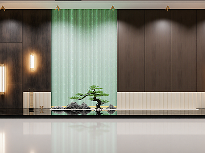 新中式酒店走廊