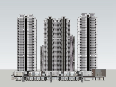 成都华润24城 现代商业+高层住宅