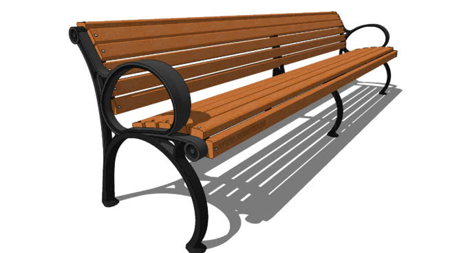 Park bench“Broadway”3个“百老汇”的“百老汇”3米部分。 公园长椅 折叠椅 椅子 担架