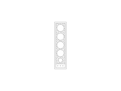 开关插座 现代家具图块别墅家具图块施工图