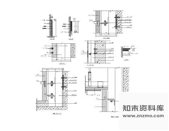 图块/节点石材装饰施工详图