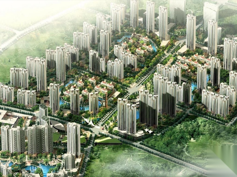 [武汉]武锅住宅区总体规划建筑方案 规划设计