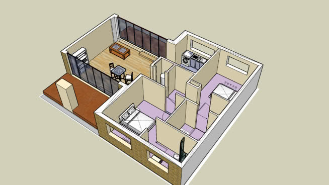 亚当斯敦J3公寓 活页簿 纸盒箱 老鼠夹 室外 箱包