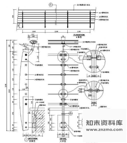 图块/节点楼梯节点详图14