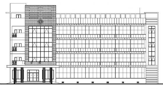 医院门诊楼建筑施工图