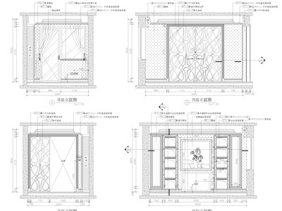 [山东]泰安国山豪华大宅设计施工图+实景图 平层
