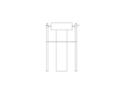 卫浴设施 高端家具图块