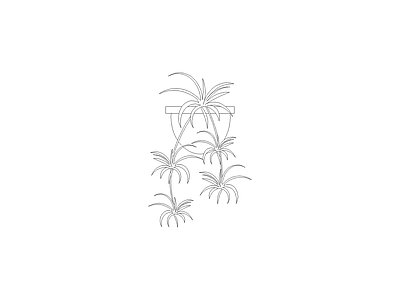 种绿植盆栽图块 植物