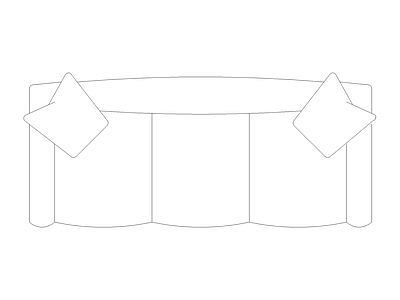 沙发 家具图块