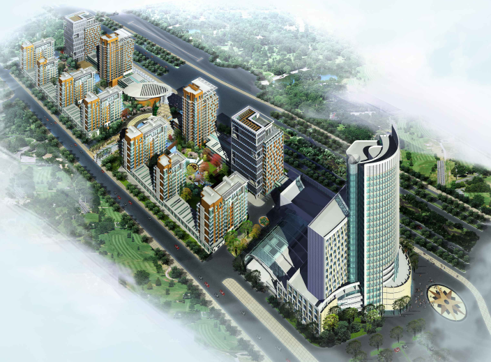 [吉林]长春万豪项目地块规划建筑设计文本 规划设计