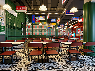 新中式其他餐饮空间