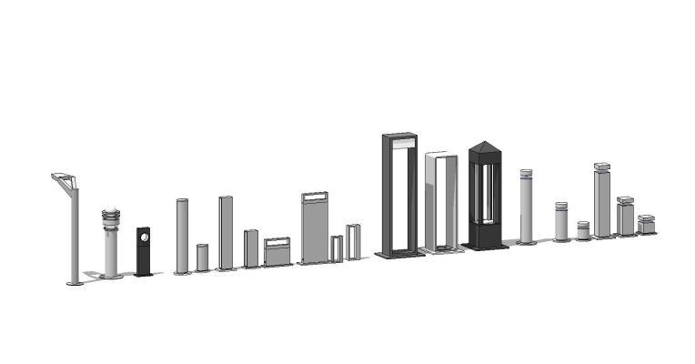 现代路灯 灯具 装饰灯具