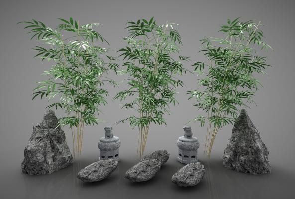 新中式园林景观小品
