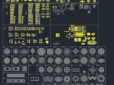 常用的家具模型 地板拼