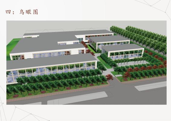 现代风格简模规划