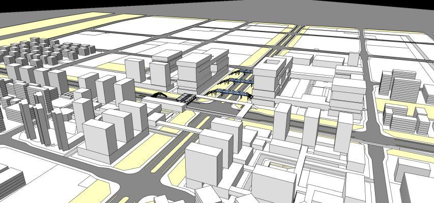 现代城市规划 道路规划模型