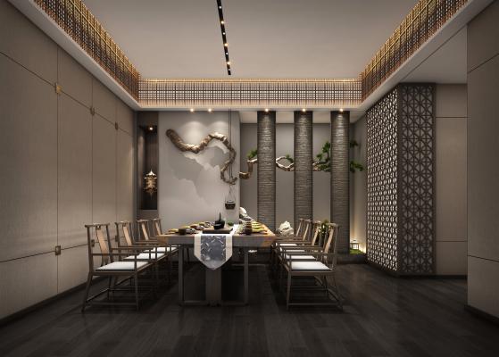 新中式茶餐厅 包厢餐饮