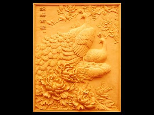 中式风格浮雕