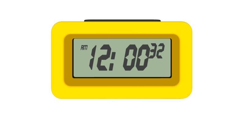 现代风格钟 闹钟 数字钟