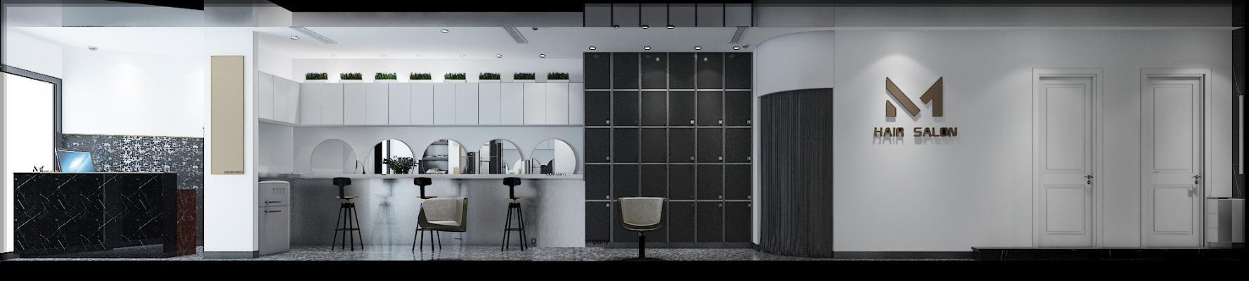 现代美发店