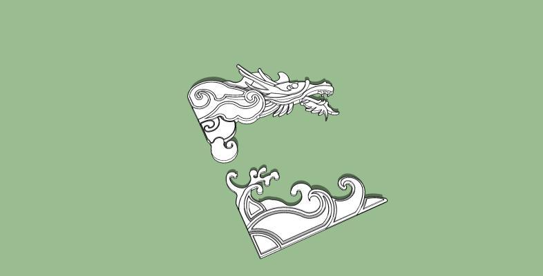 中式风格浮雕