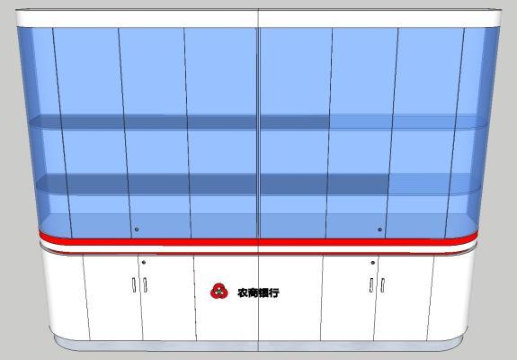现代展柜 展示柜 玻璃展柜