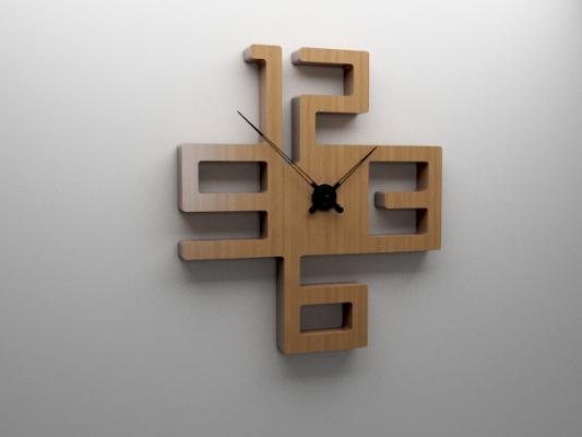 现代简约挂钟