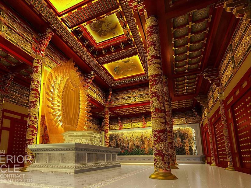 最新寺庙 新加坡凯特灵设计 苏州观音园丨建筑 室内效果图 施工图CAD