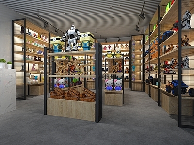 工业风玩具店
