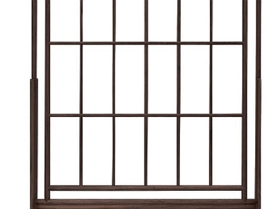 衣架日式木障 落地