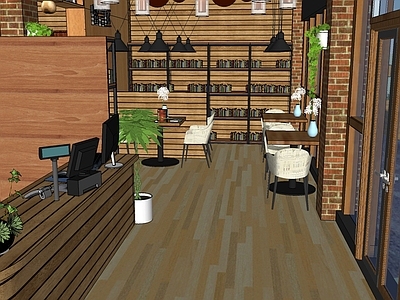 圆拱型现代书店