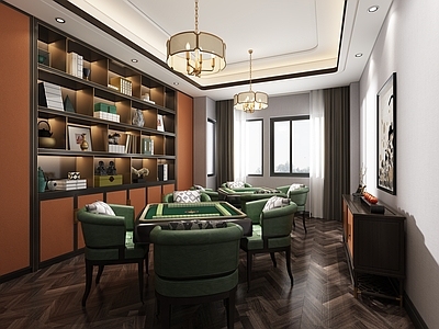 新中式棋牌休闲