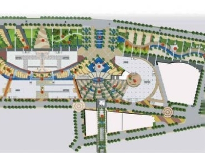 龙岗五洲风情MALL环境方案 居住区景观