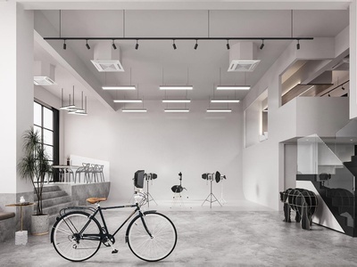 现代摄影工作室 摄影棚