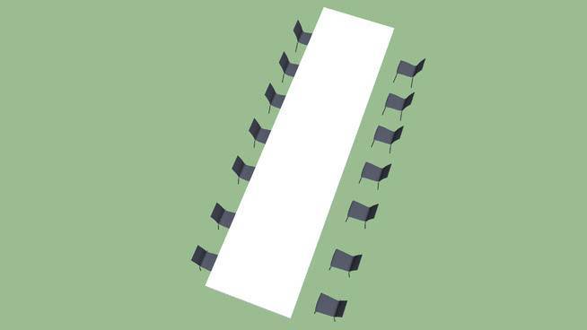 会议桌座14 其他 尺子 螺丝钉 火柴