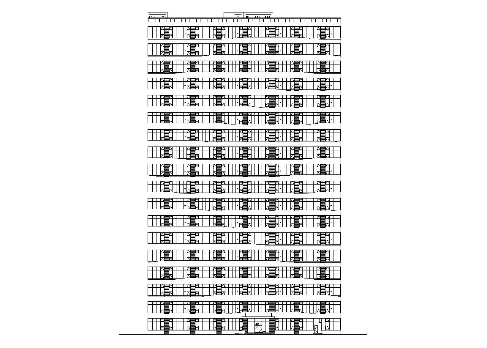 [贵州]中国铁建国际城小区设计建筑施工图