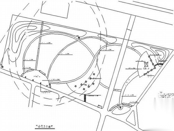 某地绿色小游园景观设计施工图