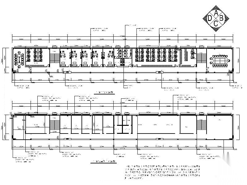 [湖南]某汽车公司厂房办公室装修图