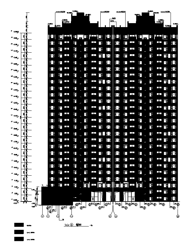 [广东]塔楼商业及幼儿园建筑初扩版施工图（全专业图纸...