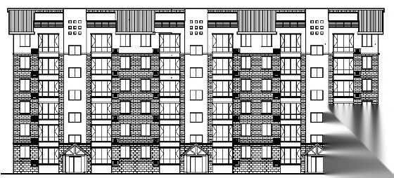 四川省御营山景4#楼建筑结构施工图