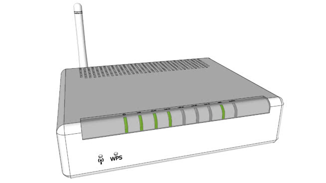 路由器comtrend CT-5365 Wi-Fi+4 LAN 调制解调器 收音机 刷子 牙刷 称