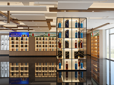 新中式烟酒店
