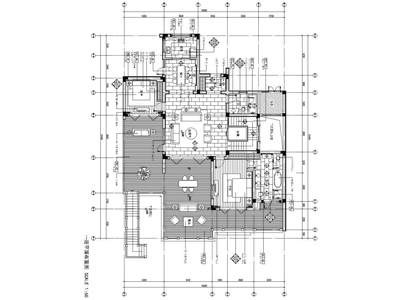 [南宁]安吉桃花源别墅装饰施工图+效果图