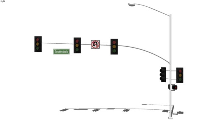 路灯 草图大师模型